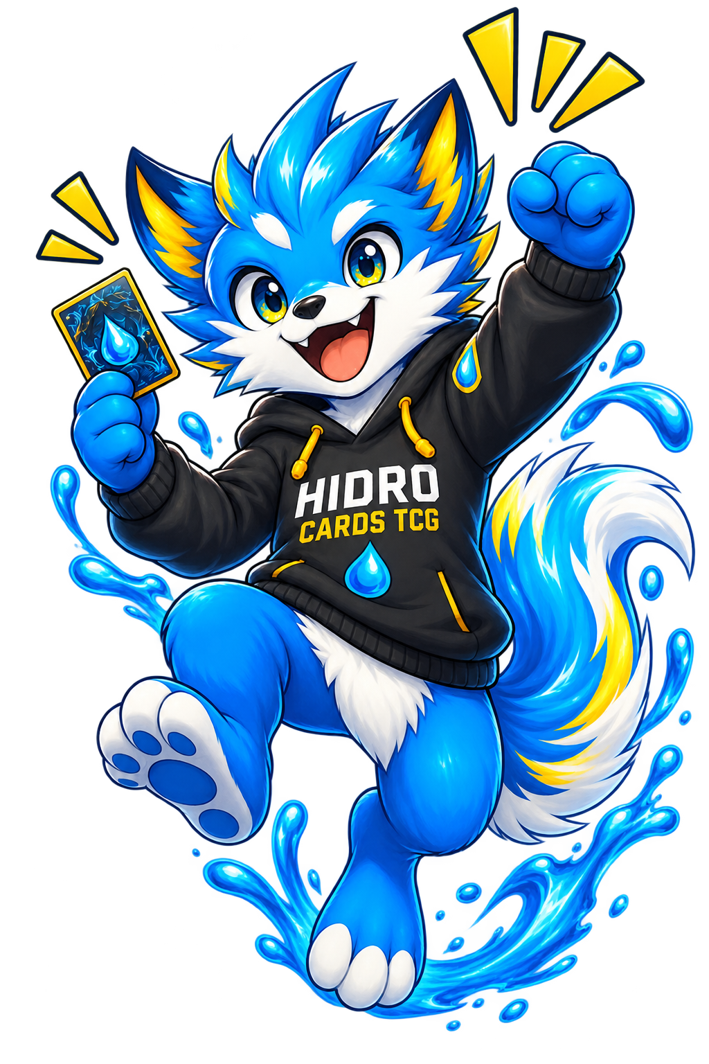 Hydrix emocionado - HidroCards TCG