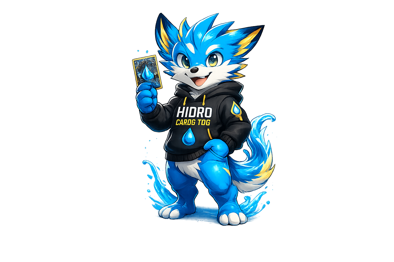 Hydrix, mascota oficial de HidroCardsTCG